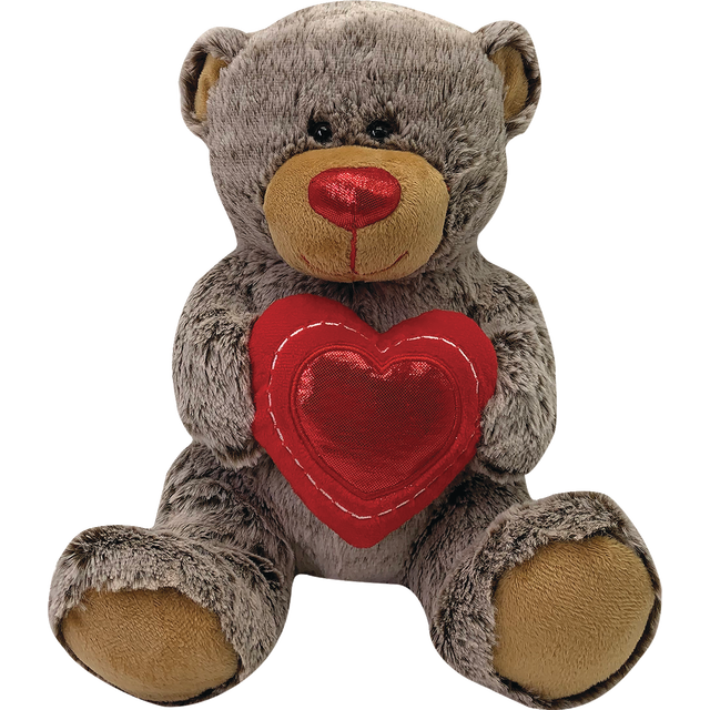 slide 1 of 1, CREATIVE HOME Plush Bear With Heart, 1 ct