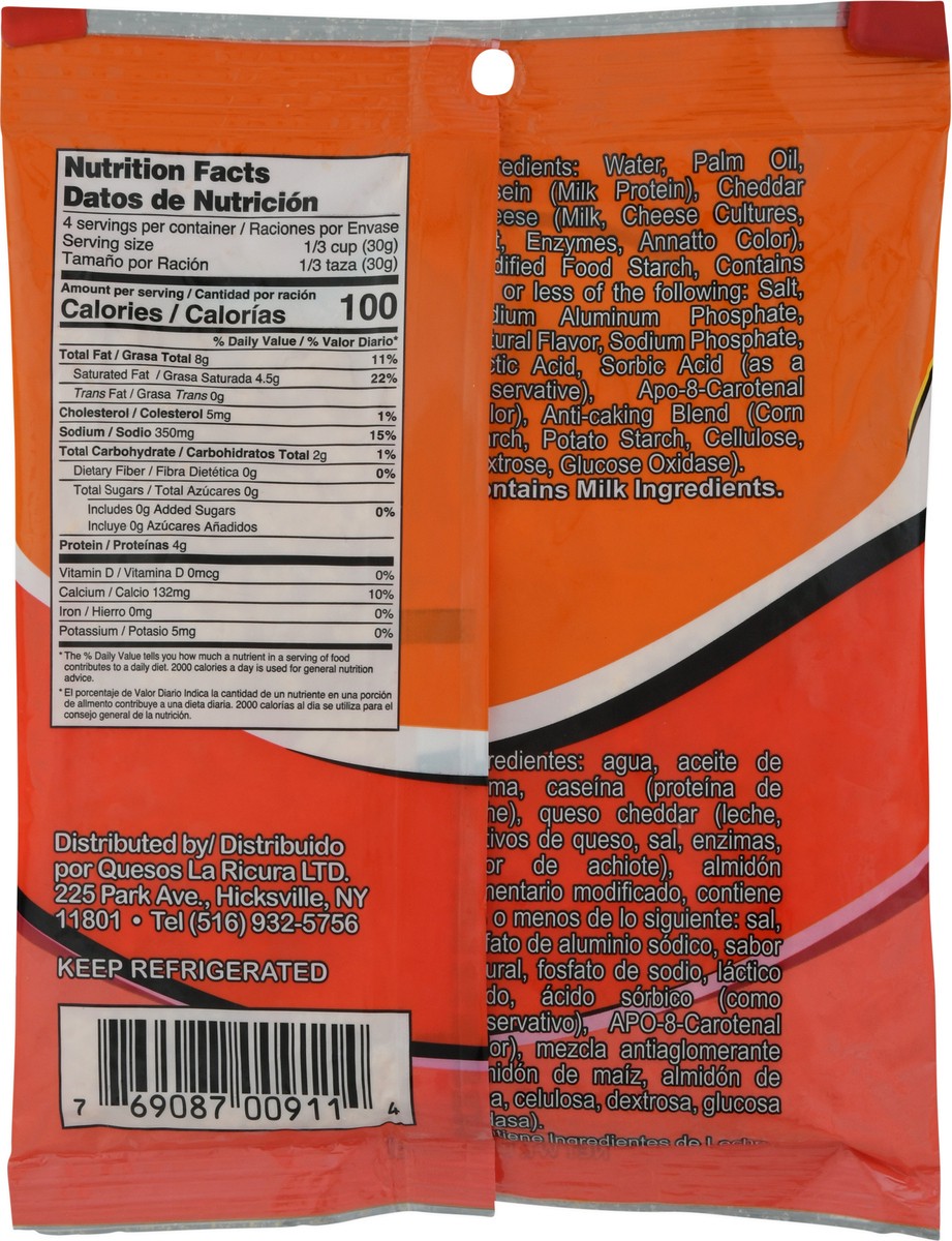 slide 5 of 9, Quesos La Ricura La Ricura Quesero Cheddar Cheese 8 Ounces, 8 oz