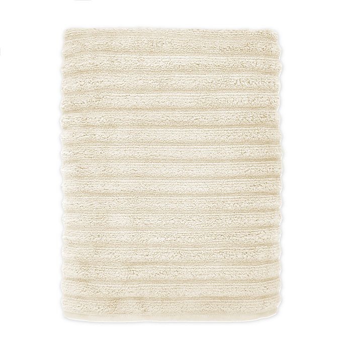 slide 1 of 1, Turkish Luxury Collection Turkish Luxury Ribbed Bath Sheet - Ivory, 1 ct