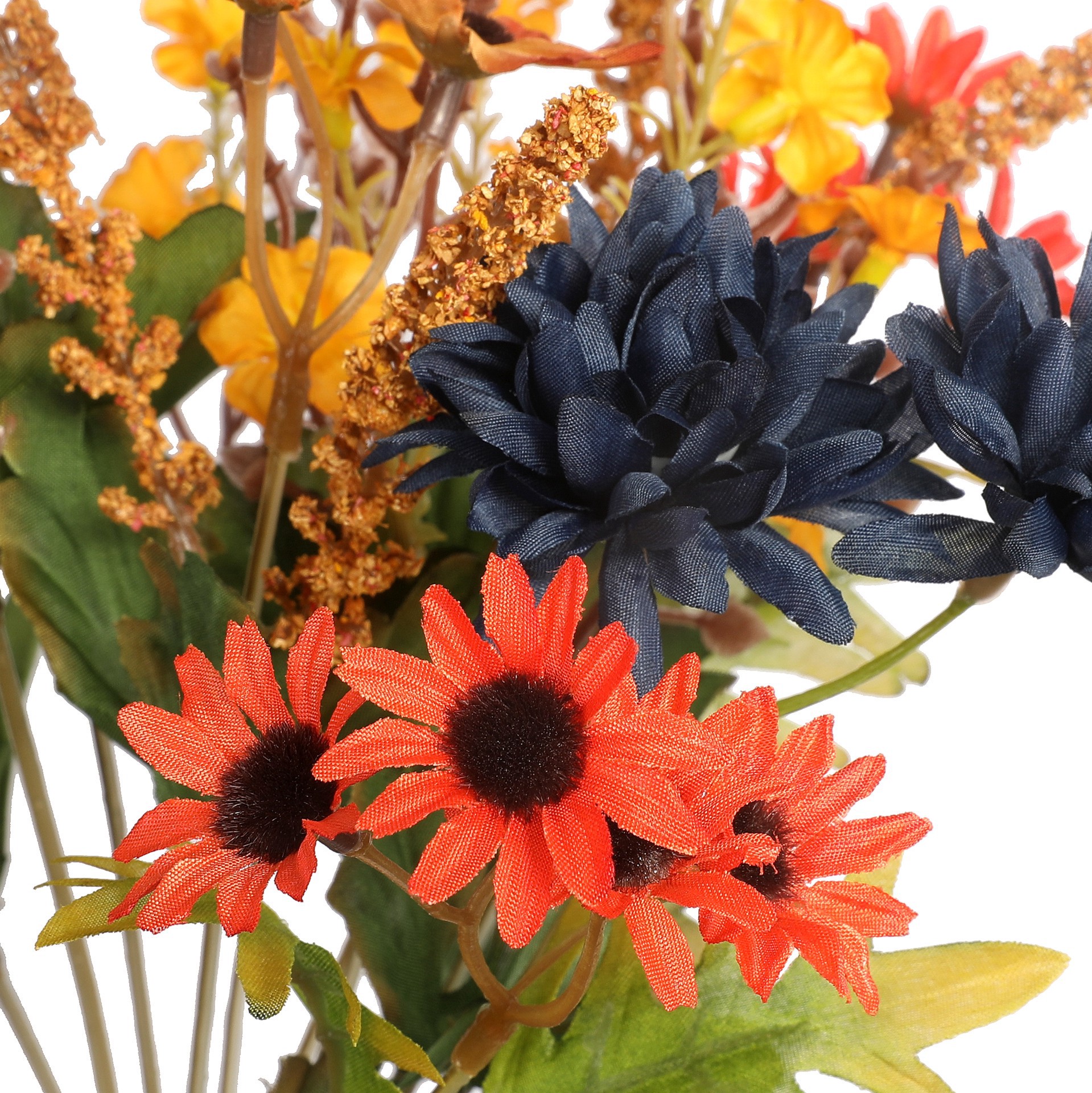 slide 3 of 3, 15" Mum Mix Deluxe Bush By Ashland, 10 in x 10 in x 15 in