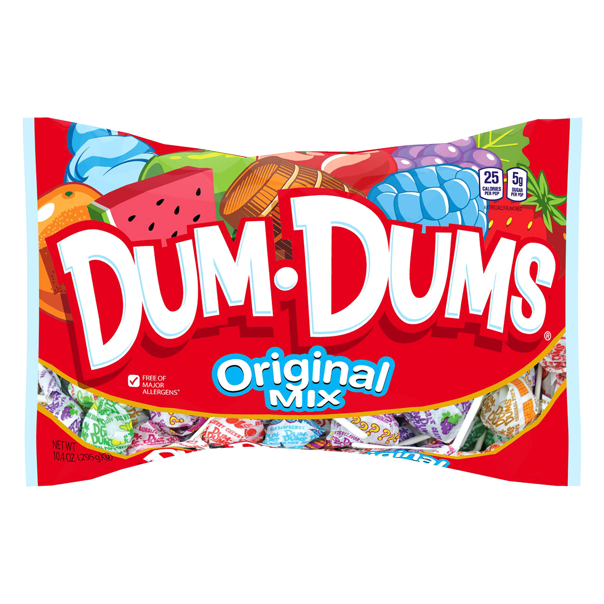 slide 1 of 3, Dum Dums Spangler Dum Dum Pops, 150 ct