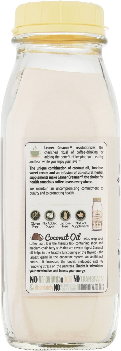 slide 3 of 9, Leaner Creamer Original Coconut Oil Creamer - 280 g, 9.87 oz