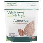 slide 1 of 1, Wholesome Pantry Unsalted Dry Roasted Almonds, 8 oz