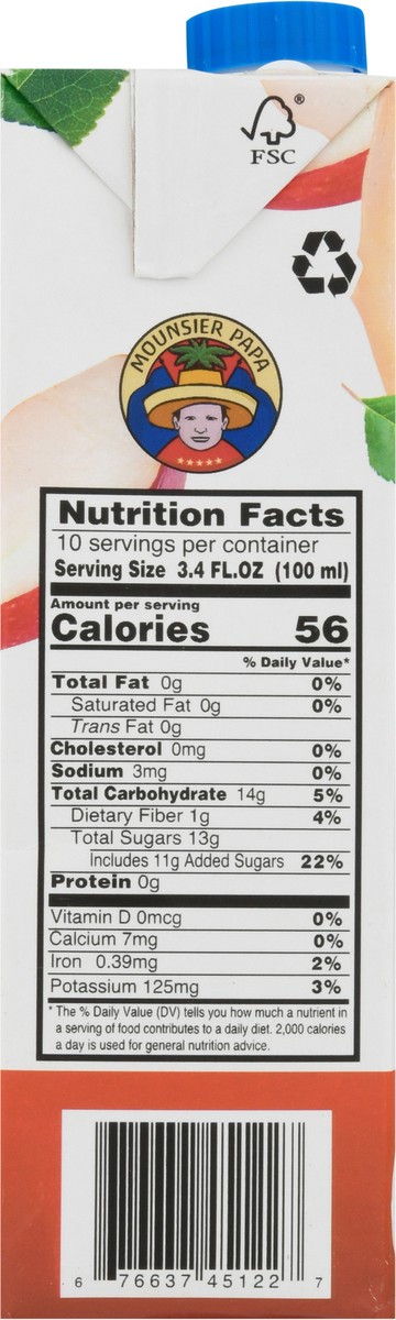 slide 9 of 9, Mounsier Papa Apple Nectar - 33.8 fl oz, 33.8 fl oz