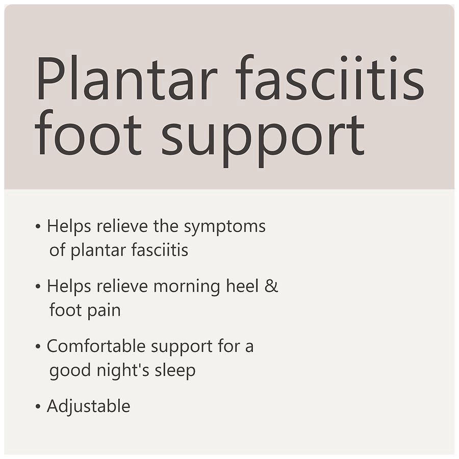 slide 5 of 5, Walgreens Overnight Foot Support, 1 ct