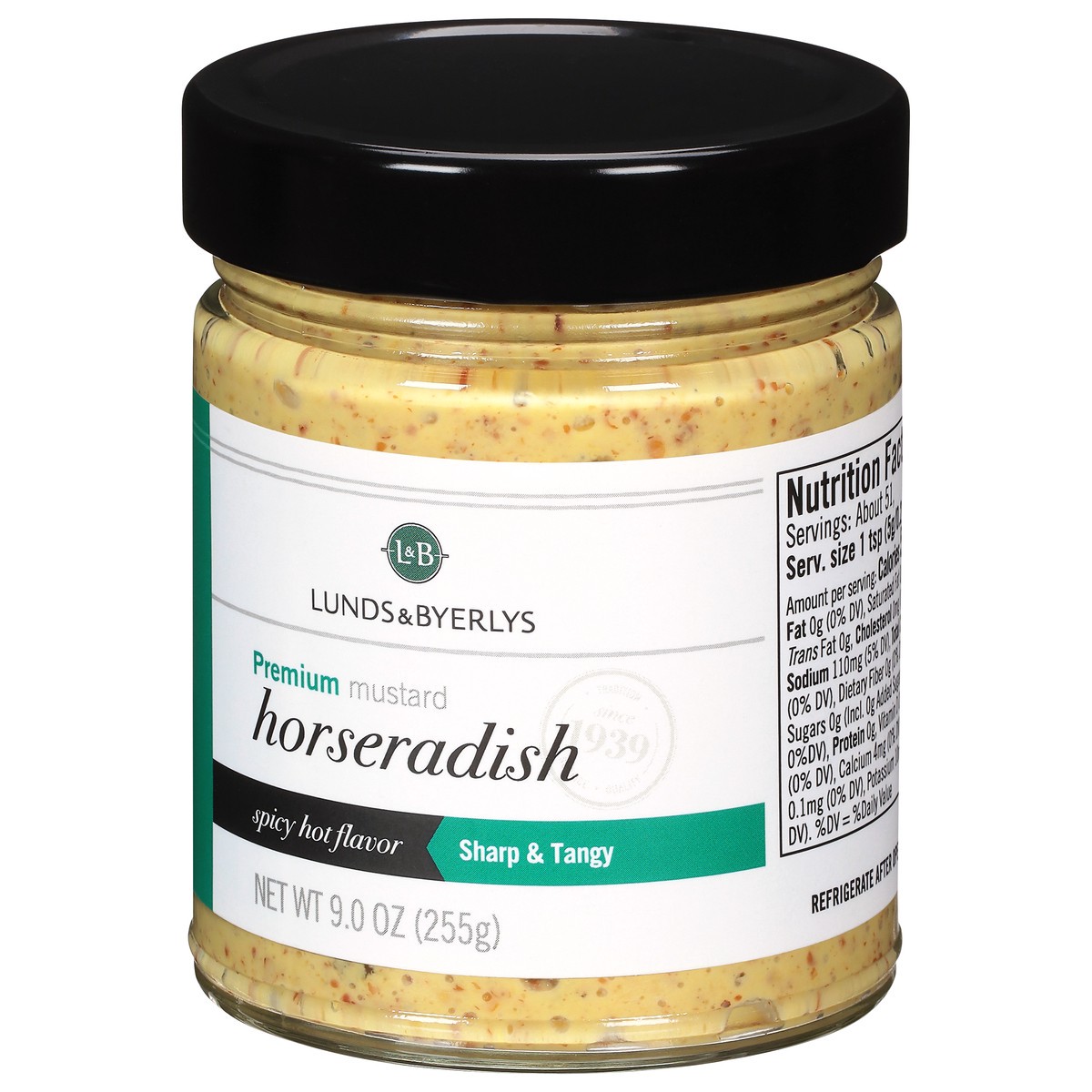 slide 7 of 9, Lunds & Byerlys Horseradish Premium Mustard 9.0 oz, 9 oz
