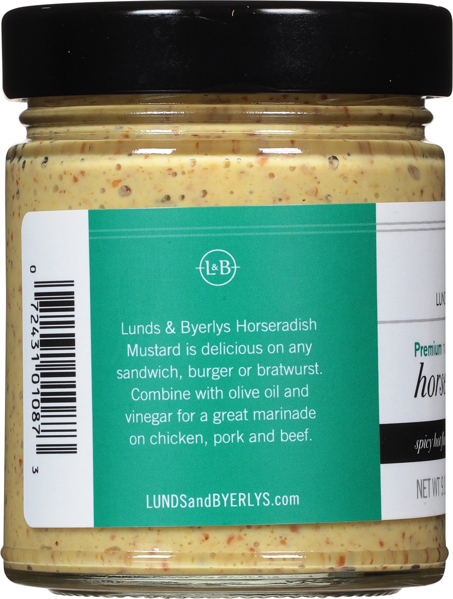 slide 6 of 9, Lunds & Byerlys Horseradish Premium Mustard 9.0 oz, 9 oz