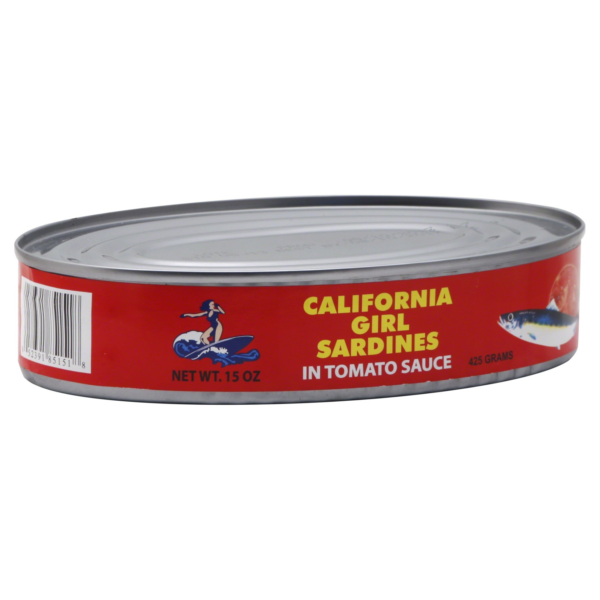 slide 1 of 1, California Girl Sardines 15 oz, 