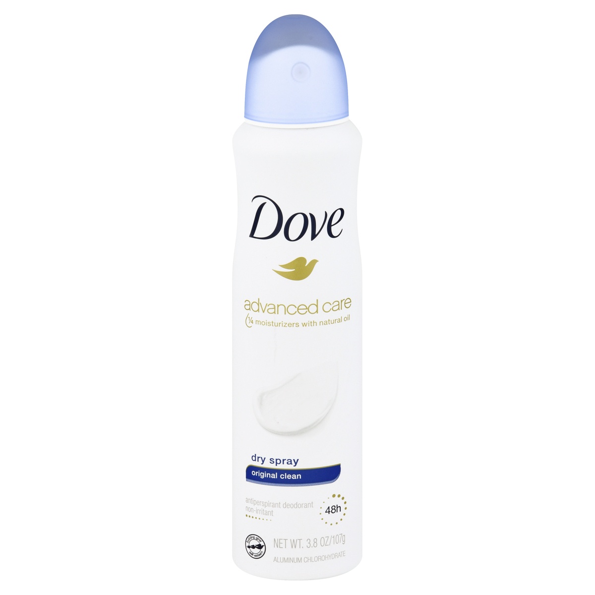 slide 1 of 1, Dove Dry Spray Original Clean Antiperspirant Deodorant, 3.8 oz