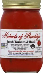 Michael's of Brooklyn Fresh Tomato & Basil 16 oz