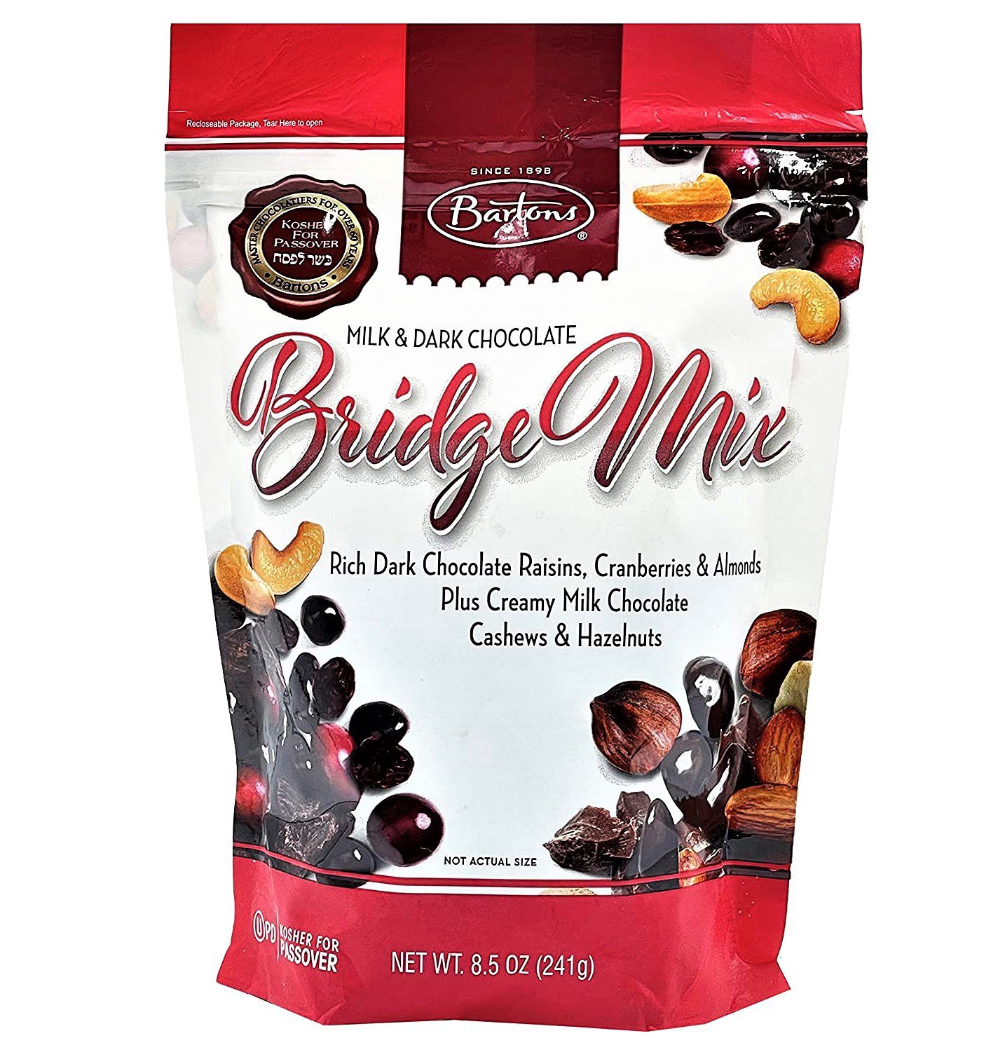 slide 1 of 1, Barton's Barton S Milk & Dark Chocolate Bridge Mixpo - 8.5 oz, 8.5 oz