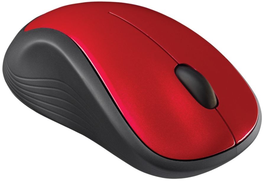 slide 4 of 4, Logitech M310 Wireless Optical Mouse, Red, 1 ct