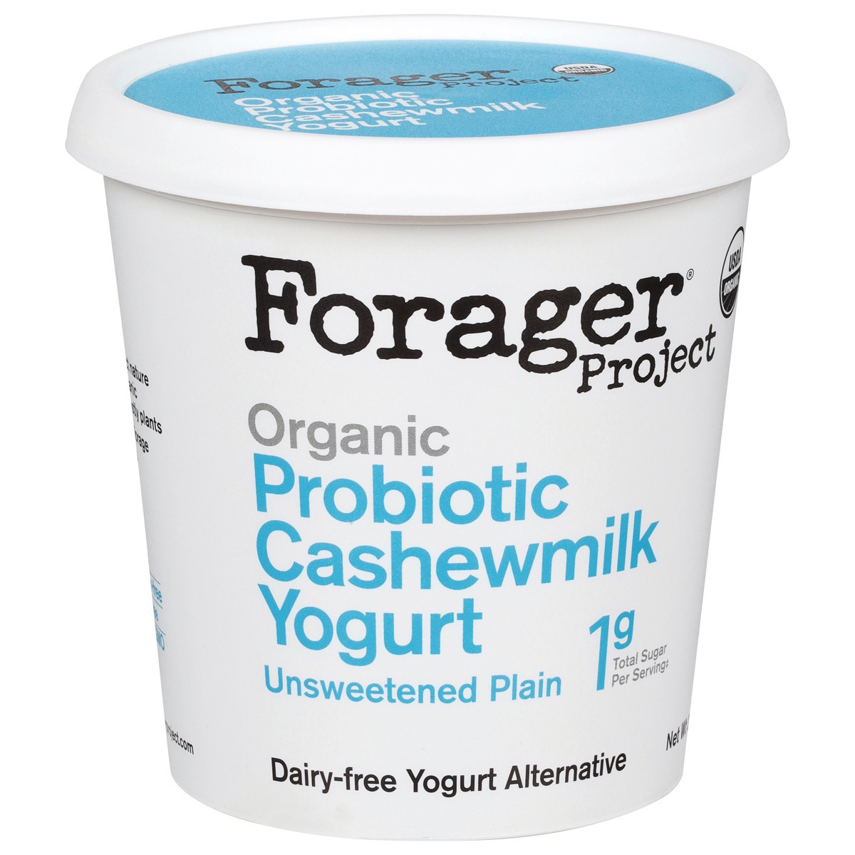 slide 7 of 14, Forager Project Dairy-Free Organic Unsweetened Plain Cashewmilk Yogurt 24 oz, 24 fl oz