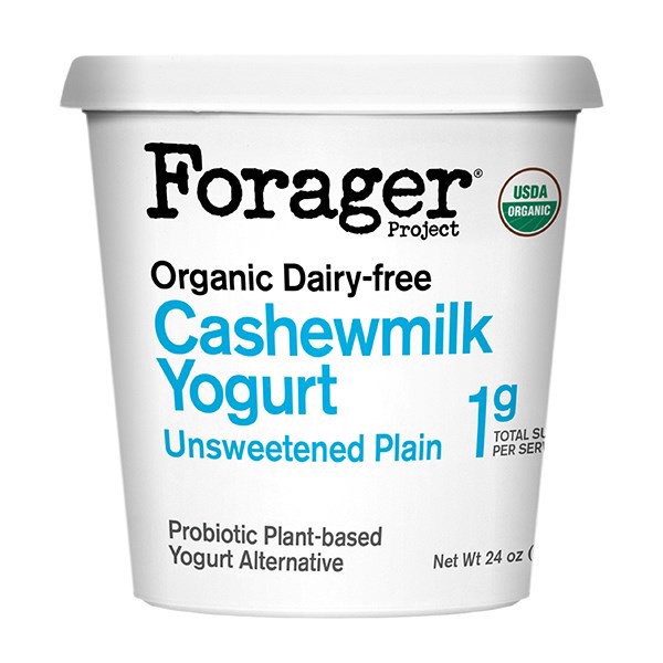 slide 1 of 14, Forager Project Dairy-Free Organic Unsweetened Plain Cashewmilk Yogurt 24 oz, 24 fl oz