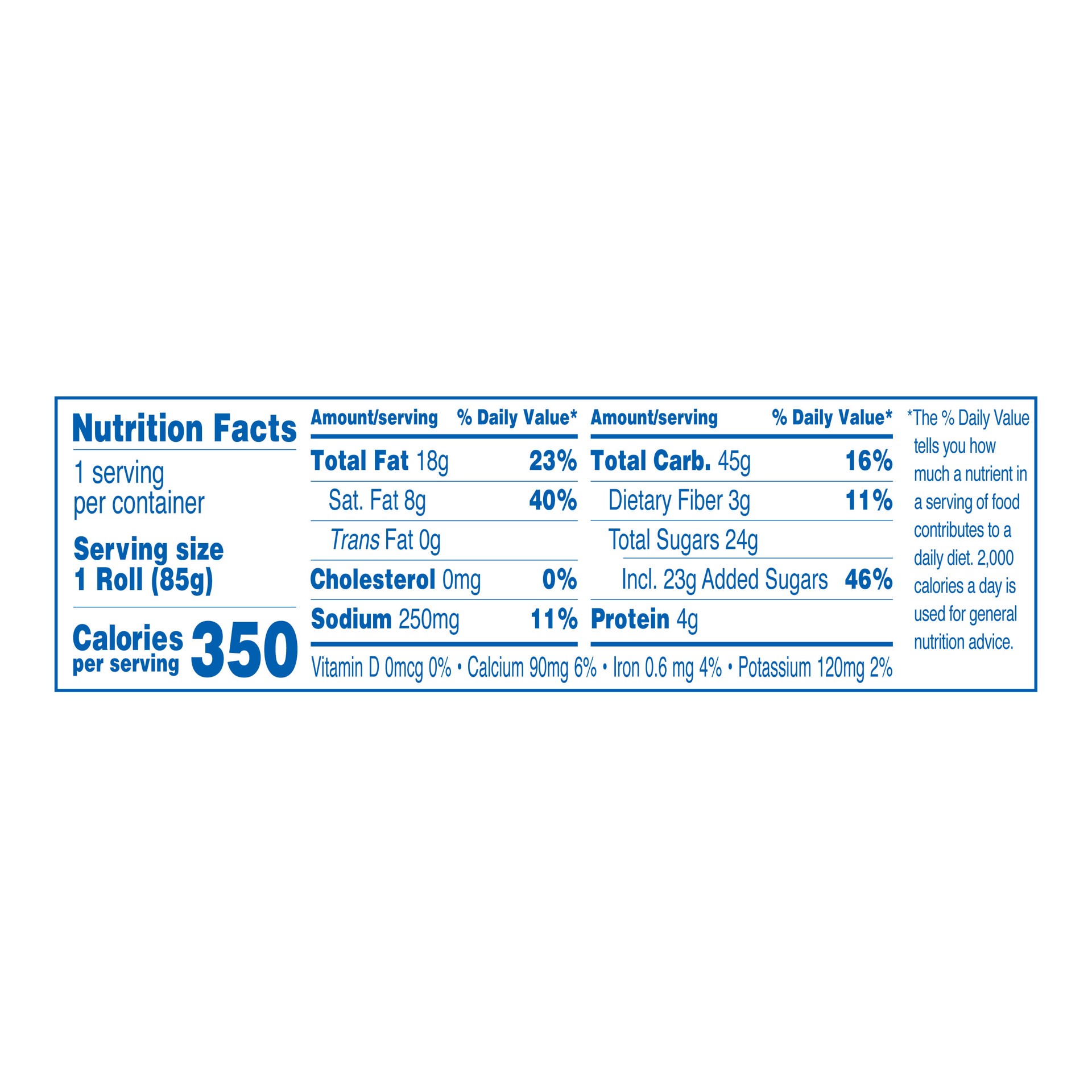 slide 4 of 4, HOSTESS Pecan Spin Cinnamon Roll Single Serve, 3 oz, 3 oz