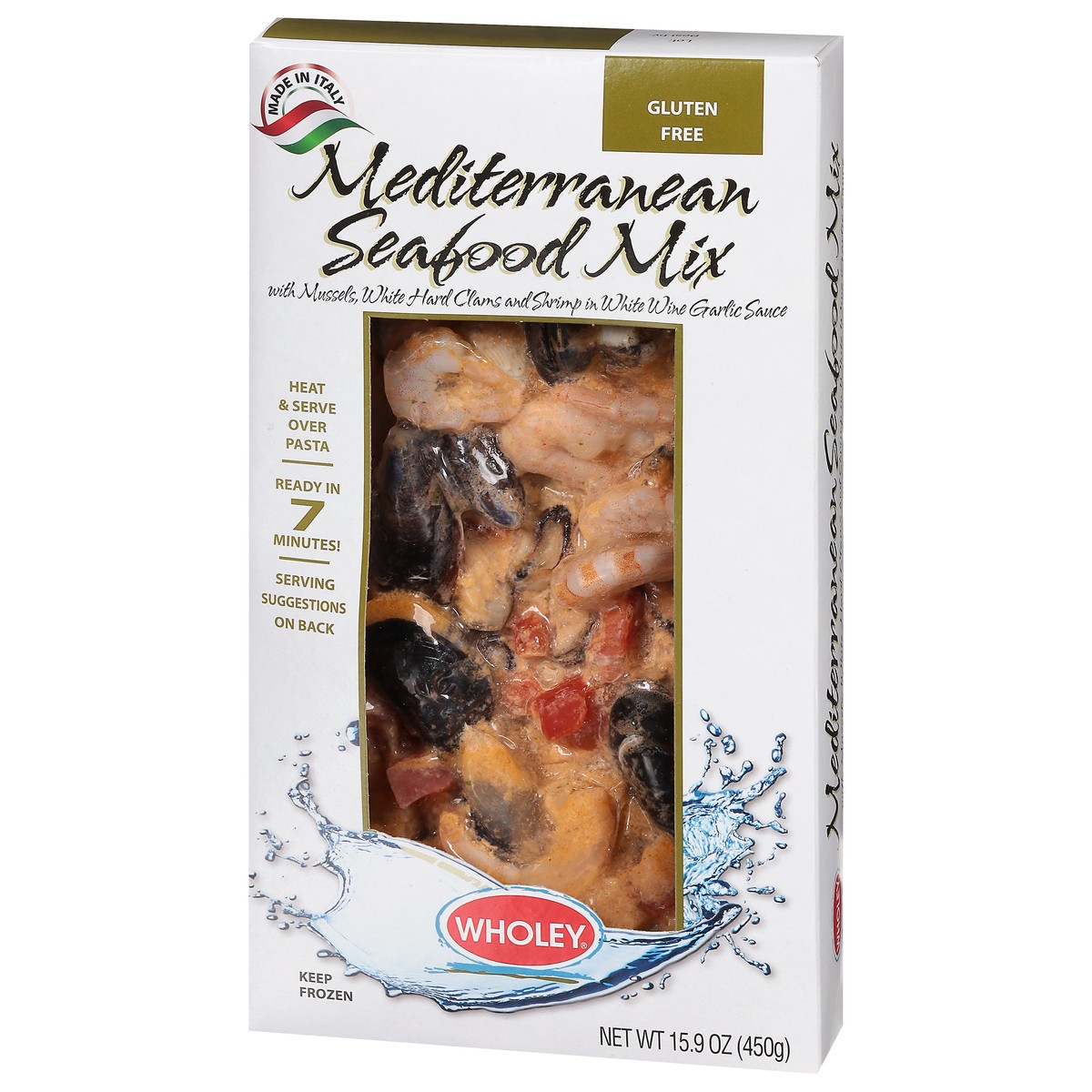 slide 11 of 13, Wholey Mediterranean Seafood Mix - Each, 1 ct