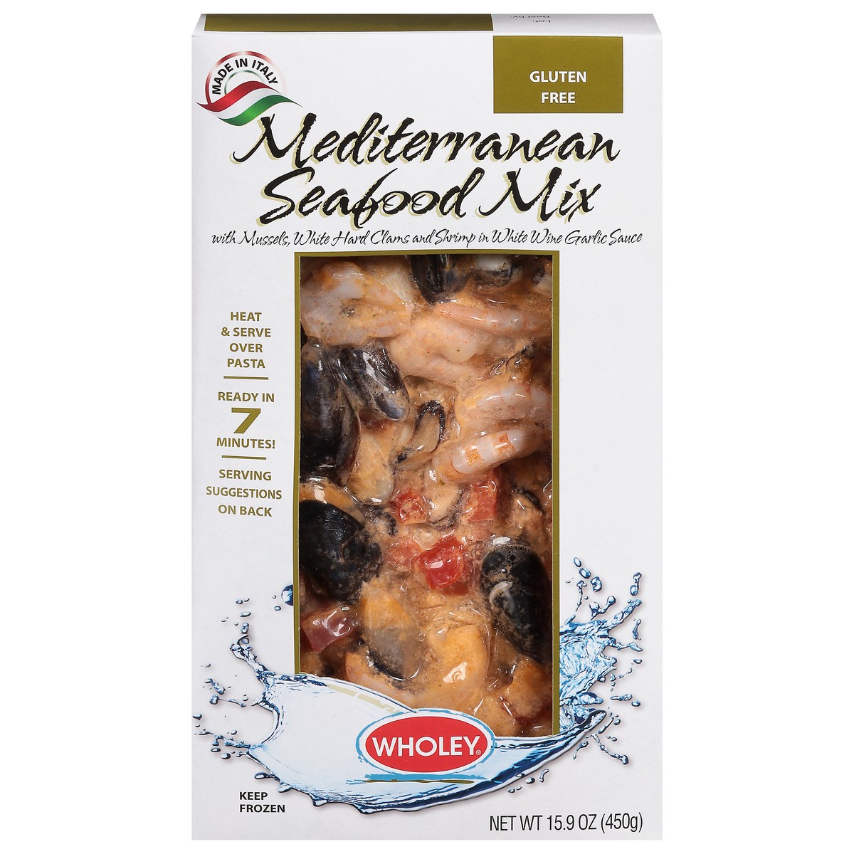 slide 1 of 13, Wholey Mediterranean Seafood Mix - Each, 1 ct