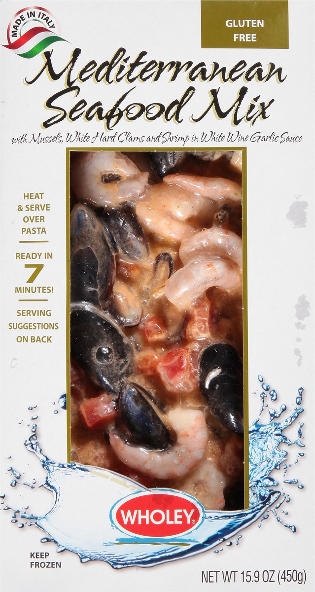 slide 5 of 13, Wholey Mediterranean Seafood Mix - Each, 1 ct