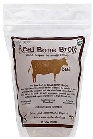 slide 1 of 1, Real True Foods Beef Bone Broth, 24 oz