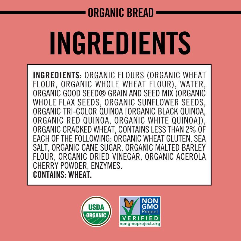 slide 6 of 15, Dave's Killer Bread Supreme Sourdough, Organic Seeded Sourdough Bread, 25 oz Loaf, 25 oz