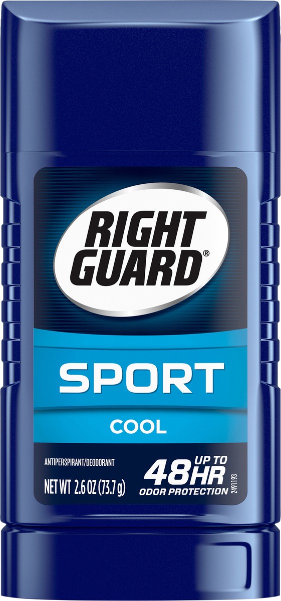 slide 6 of 11, Right Guard Sport Cool Antiperspirant Invisible Solid, 2.6 oz, 2.6 oz