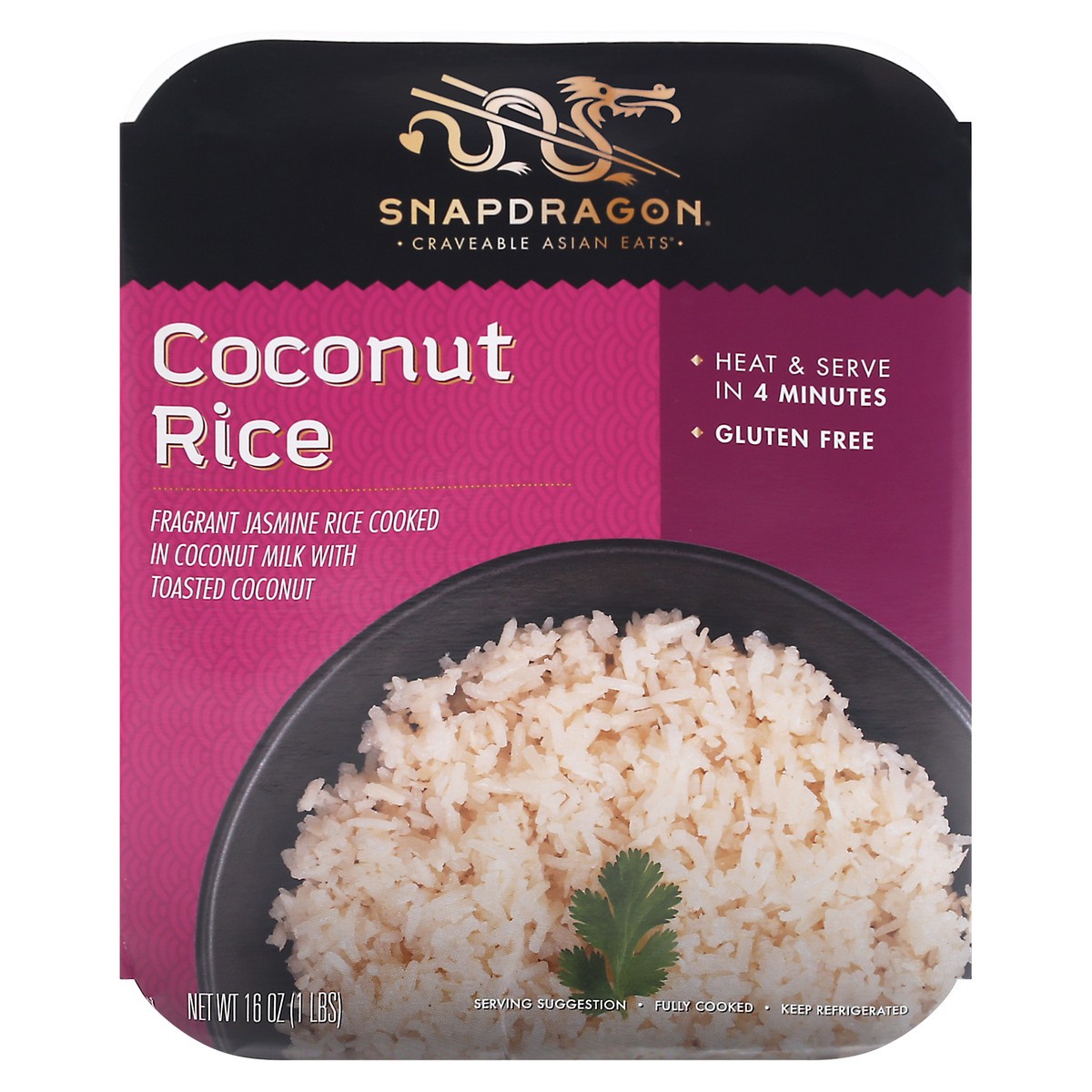 slide 1 of 1, Snapdragon Coconut Rice, 1 ct