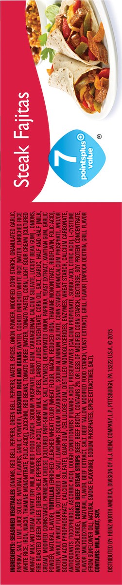 slide 4 of 11, Smart Ones Weight Watchers Smart Ones(r) Smart Creations Steak Fajitas 8 oz. Box, 8 oz