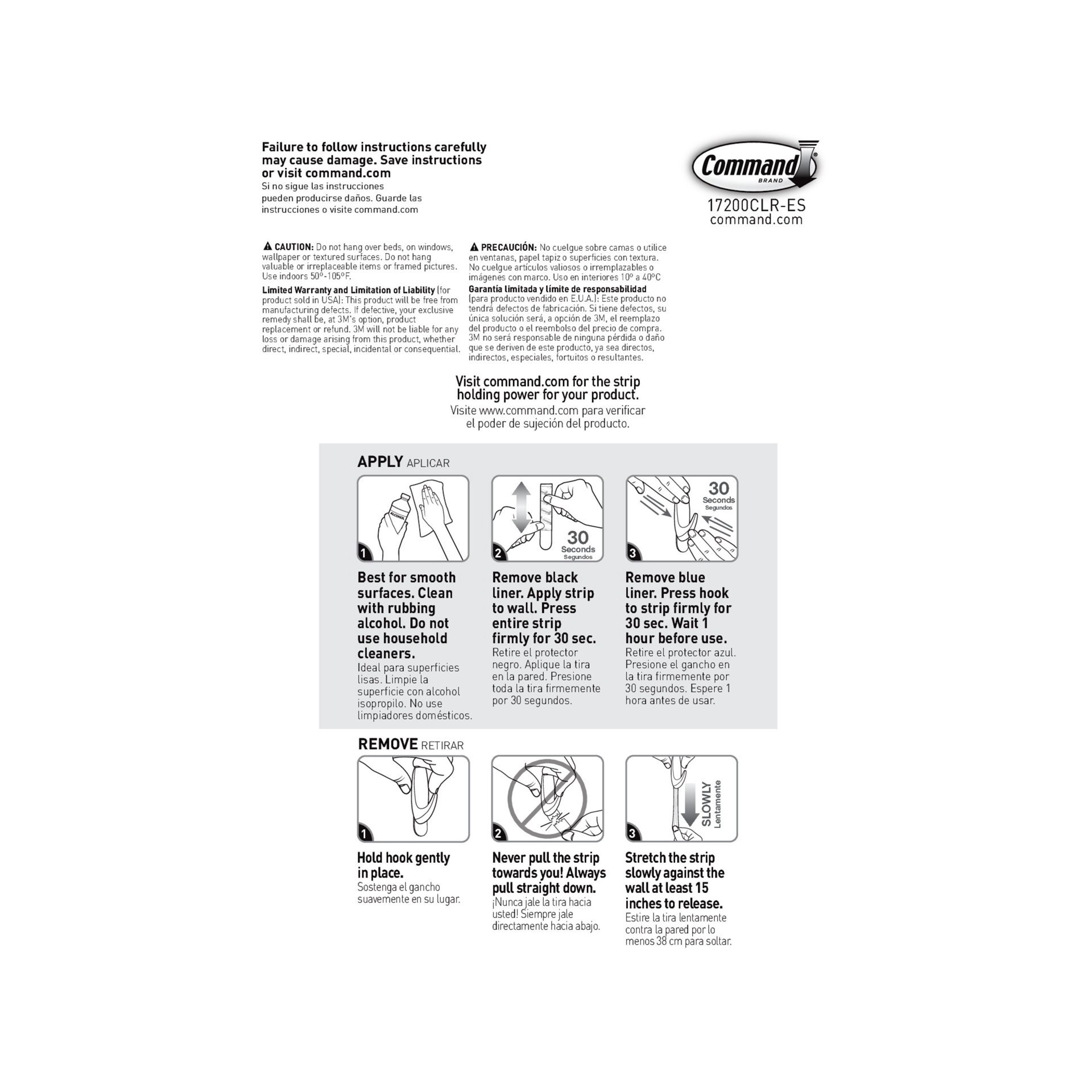 slide 2 of 7, Command Refill Strips Tape, 1 ct