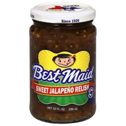 Best Maid Sweet Jalapeno Relish 10 fl oz
