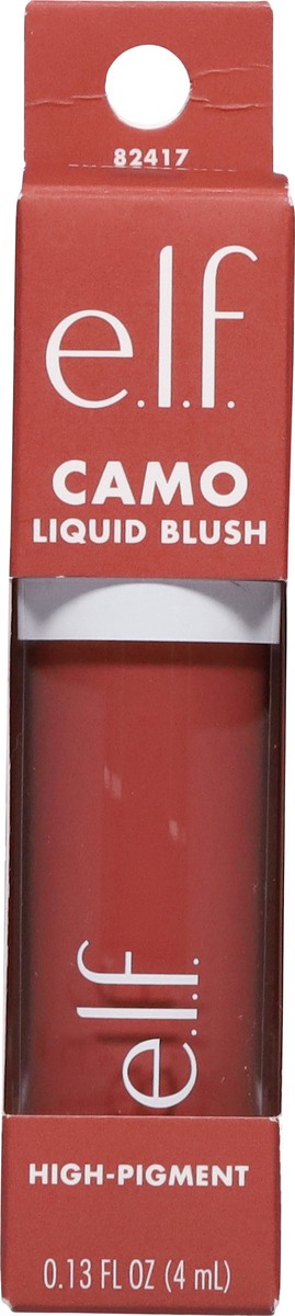 slide 10 of 12, e.l.f. Camo Liquid Blush, Suave Mauve, 0.13 fl oz