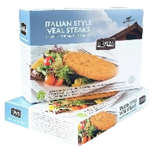 slide 1 of 1, Strauss Veal Italian Breaded Steaks Frozen, 24 oz