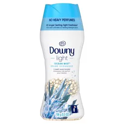 Downy Light Laundry Scent Booster Beads, Ocean Mist Scent, 5.0 OZ, In-wash fabric beads designed to be gentle with a light boost of scent, No Heavy Perfumes