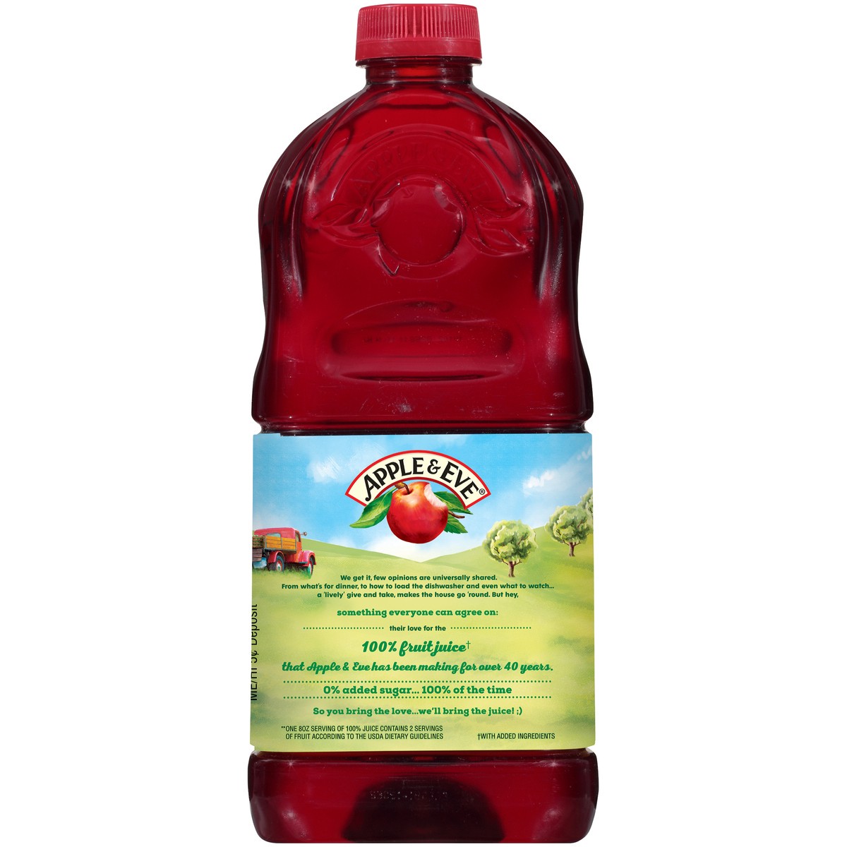 slide 9 of 11, Apple & Eve 100% Cranberry Raspberry Juice - 64 fl oz, 64 fl oz