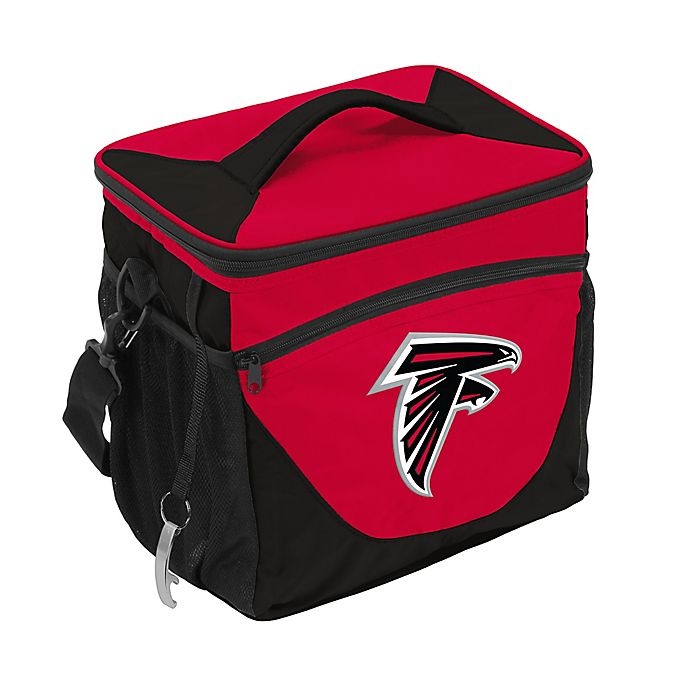 slide 1 of 1, NFL Atlanta Falcons Cooler Bag - Red/Black, 24 ct