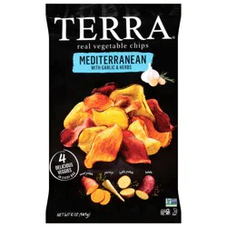 Terra Real Mediterranean with Garlic & Herbs Vegetable Chips 5 oz