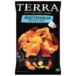 Terra Real Mediterranean with Garlic & Herbs Vegetable Chips 5 oz
