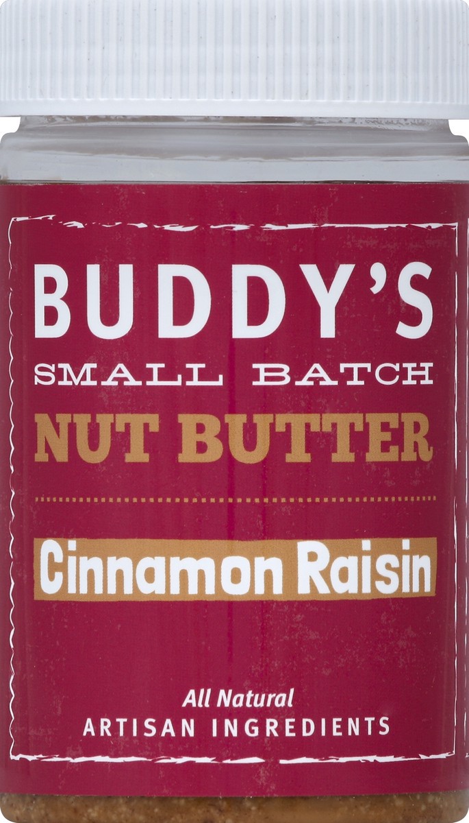 slide 2 of 2, Buddy's Nut Butter, Small Batch, Cinnamon Raisin, 16 oz