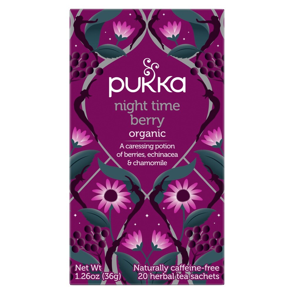 slide 1 of 2, Pukka Tea Night Time Berry, 1 ct