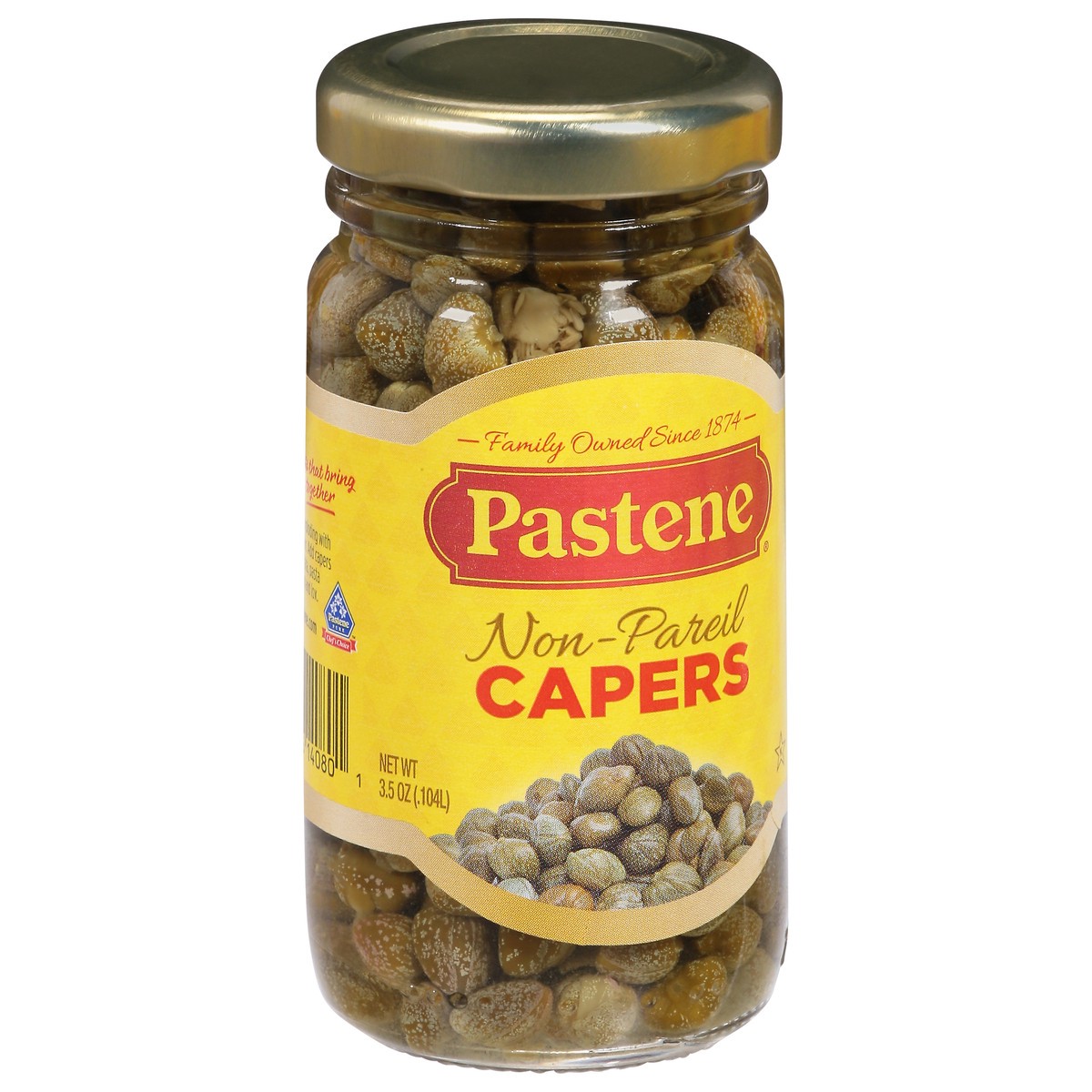 slide 6 of 9, Pastene Non-Pareille Capers, 3.5 fl oz