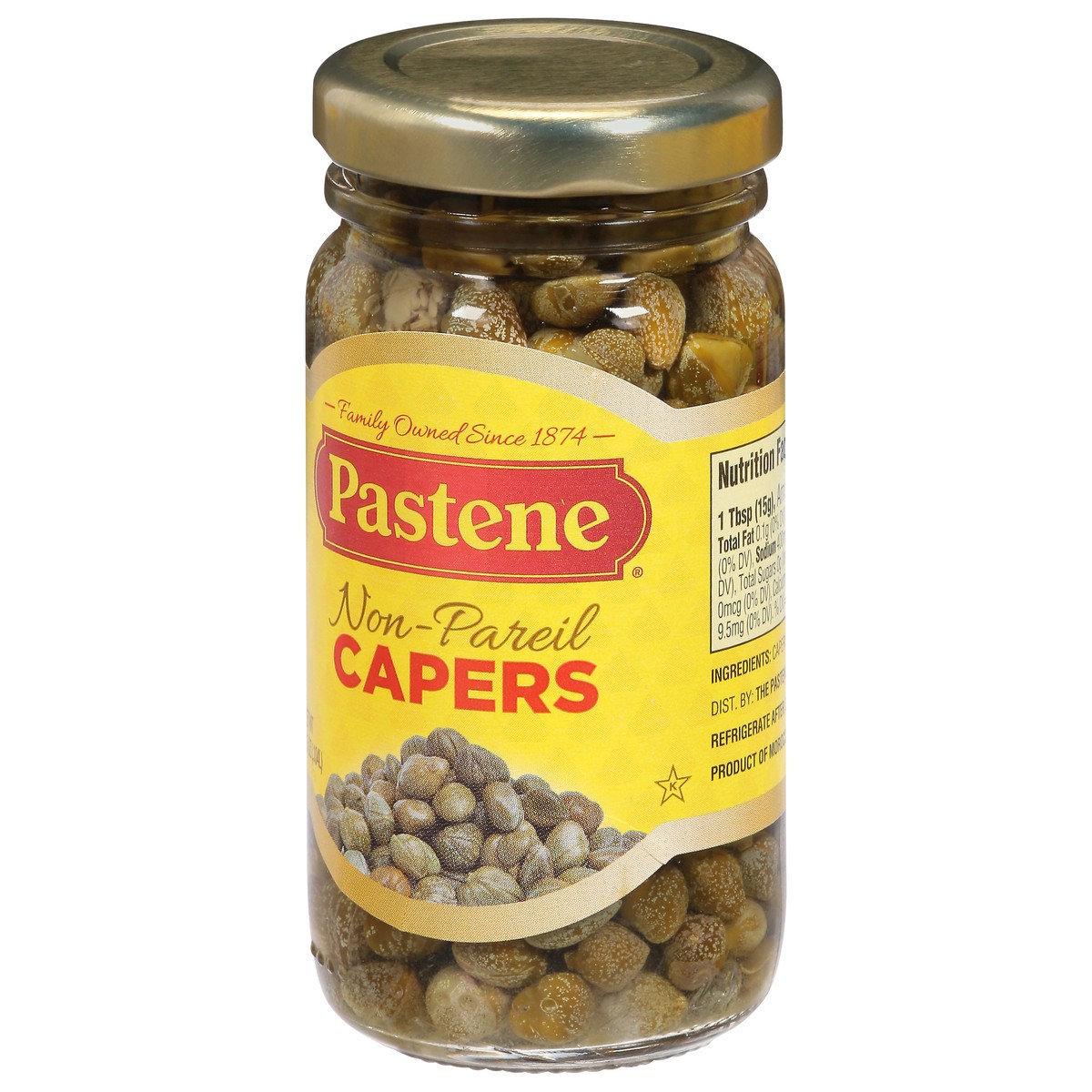 slide 7 of 9, Pastene Non-Pareille Capers, 3.5 fl oz