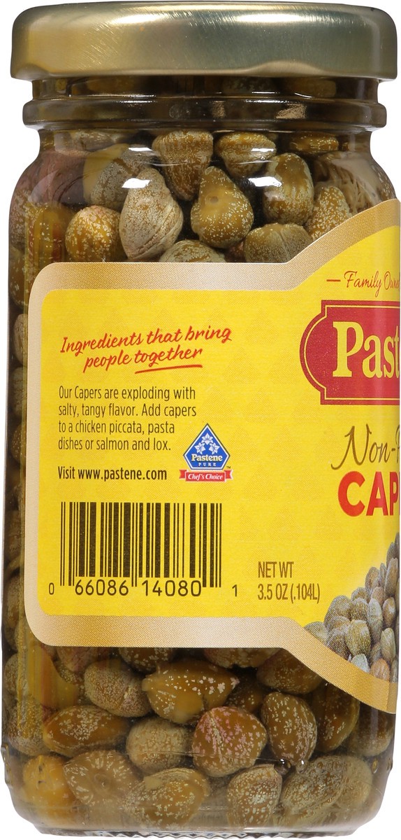 slide 4 of 9, Pastene Non-Pareille Capers, 3.5 fl oz