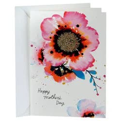 Hallmark Signature Mother's Day Card (No. 28) (Watercolor Flowers)