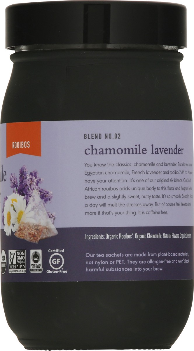 slide 10 of 11, Paromi Tea Sachets Rooibos Caffeine Free Chamomile Lavender 15 Count - 1.6 Oz, 15 ct