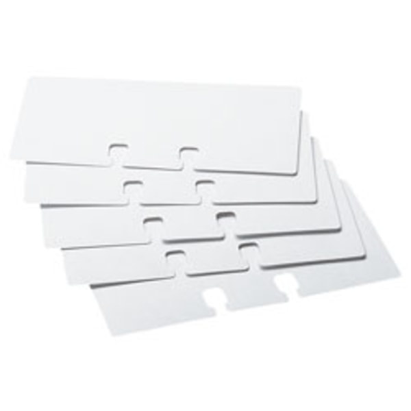 slide 1 of 1, Rolodex Card File Refills, Unruled, White, 100 ct