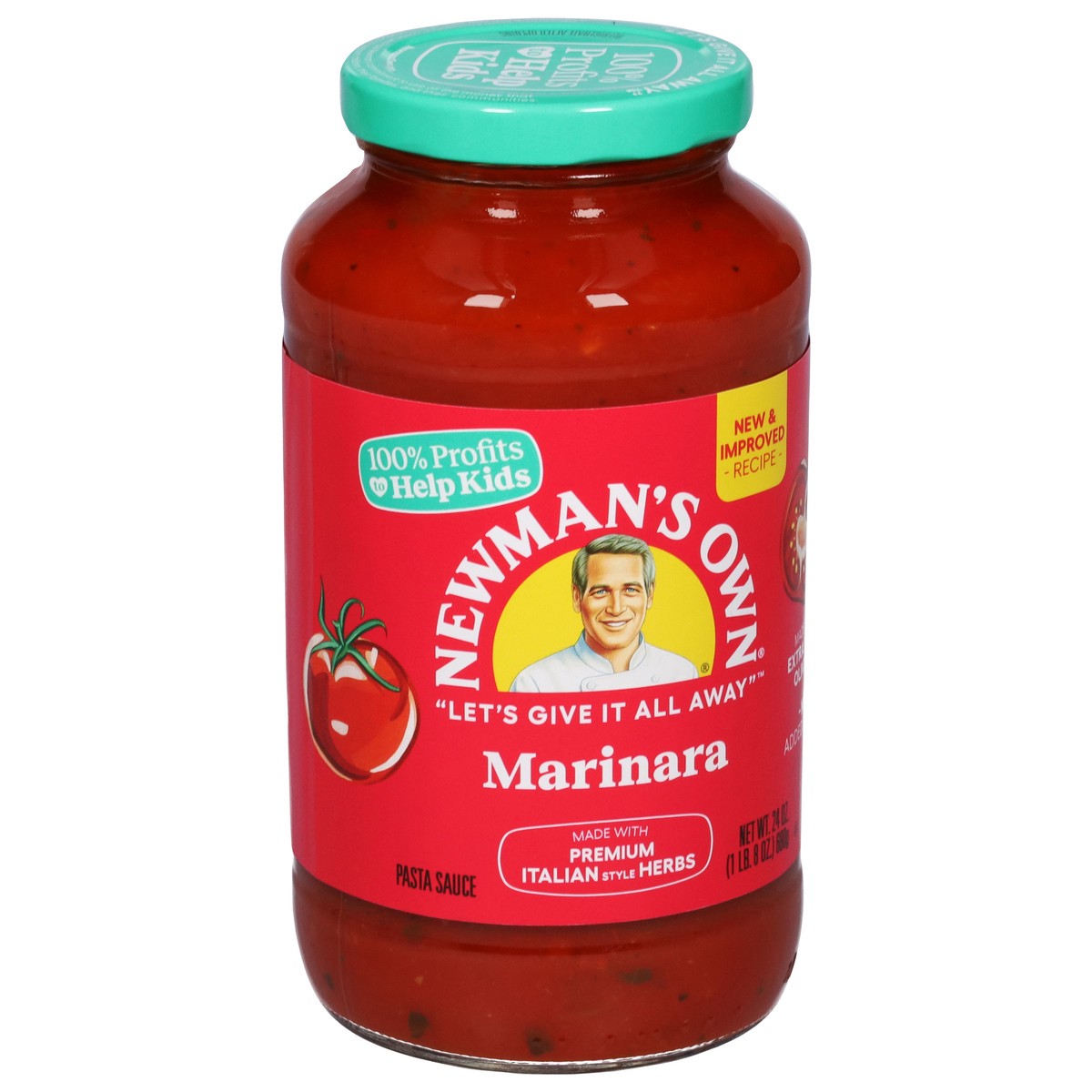 slide 6 of 9, Newman's Own Marinara Pasta Sauce 24 oz, 24 oz