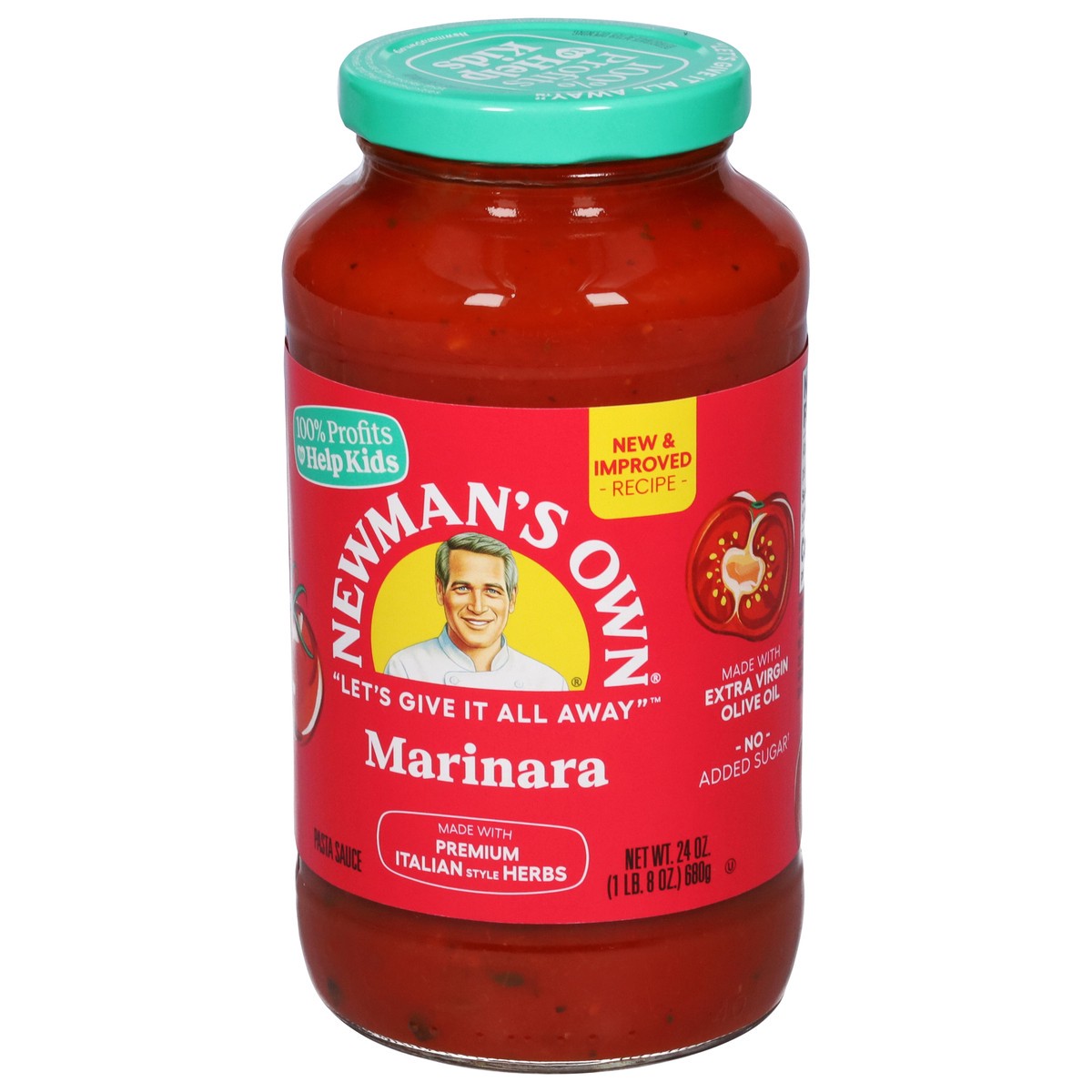 slide 8 of 9, Newman's Own Marinara Pasta Sauce 24 oz, 24 oz