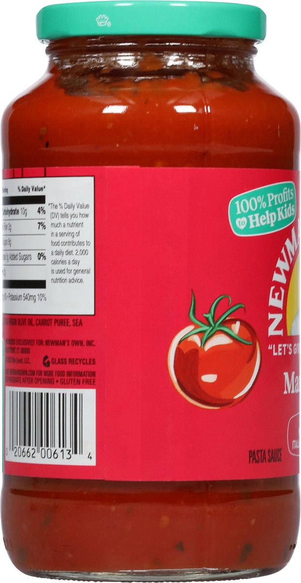 slide 3 of 9, Newman's Own Marinara Pasta Sauce 24 oz, 24 oz