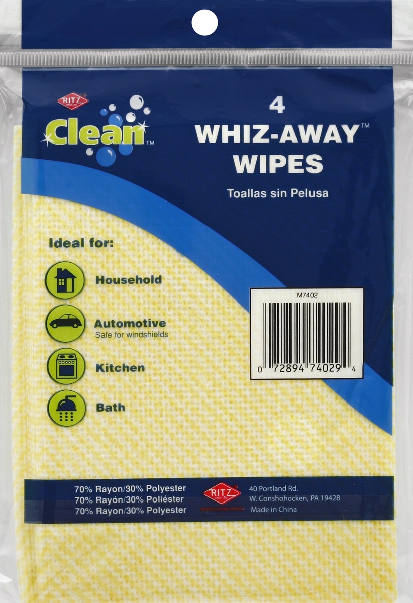 slide 3 of 3, Ritz Wipes 4 ea, 4 ct