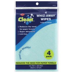 Ritz Clean Whiz-Away Wipes 4 Pack