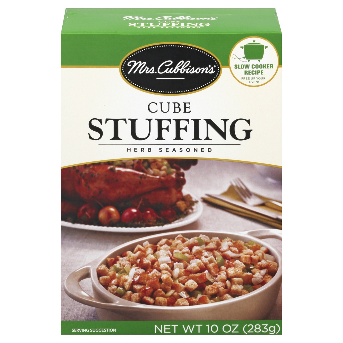 slide 1 of 9, Mrs. Cubbison's Herb Seasoned Cube Stuffing 10 oz,